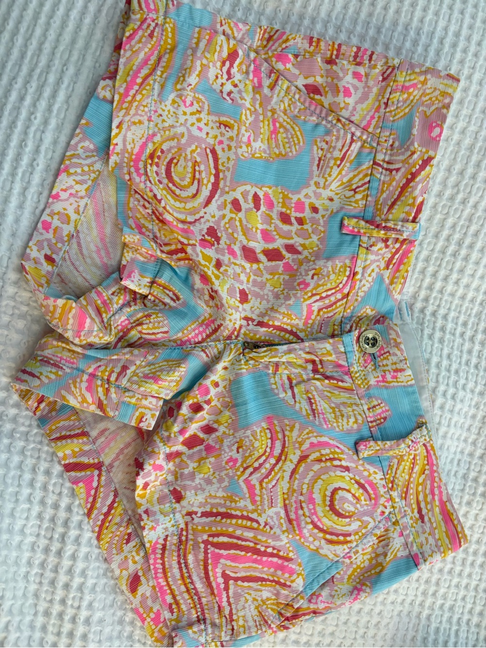 Lilly Pulitzer Multi-Color Swirl Print Women’s Shorts